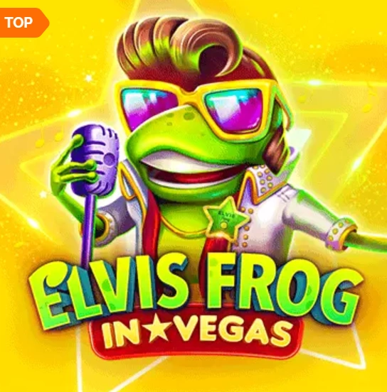 Elvis Frog in Vegas